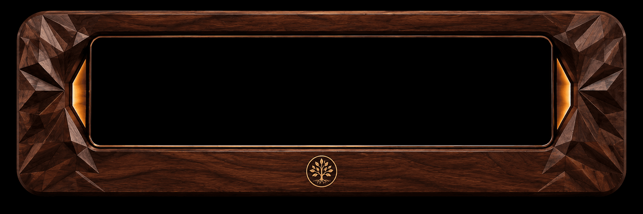 Arbor & Brass display detail